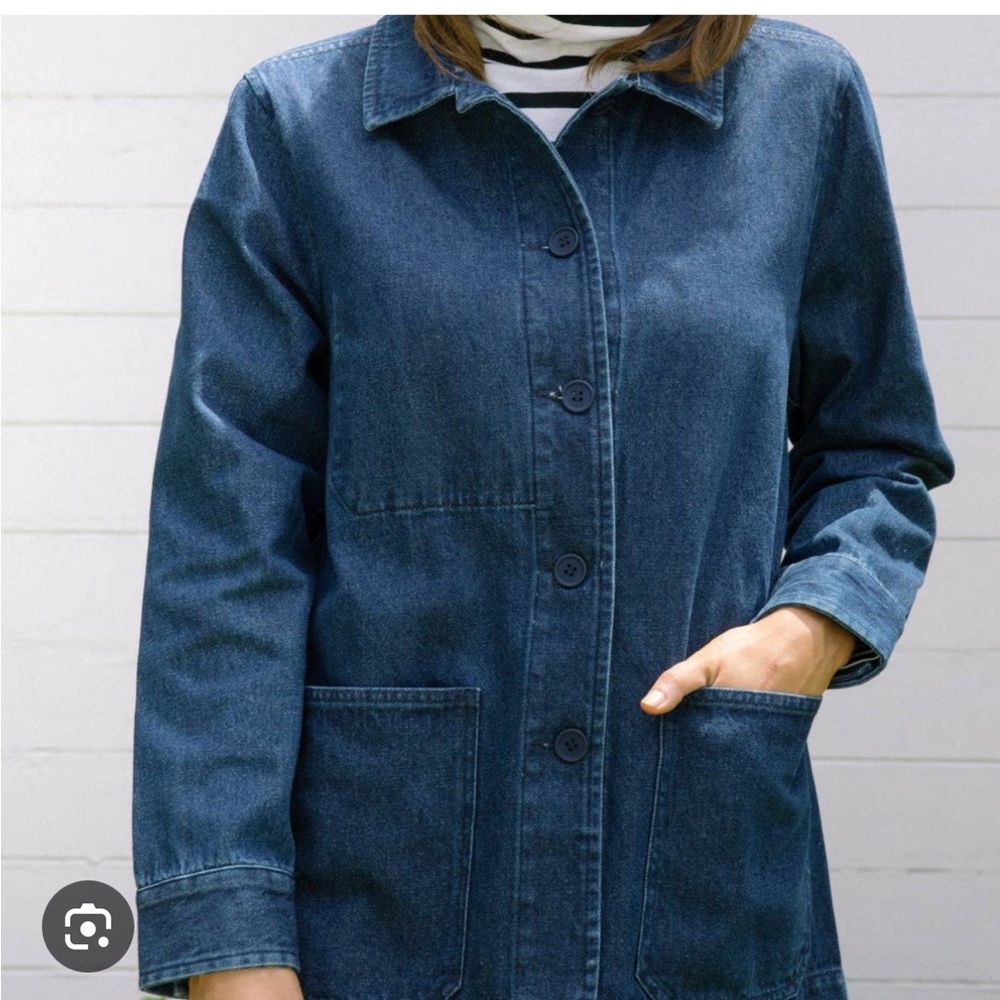 Denim Tradlands Field Chore Coat